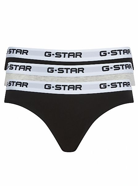 G-STAR Hipster "FLUORITE, 3 PACK HIPSTER BRIEFS" Packung, 3 Stk. mit Logobu günstig online kaufen