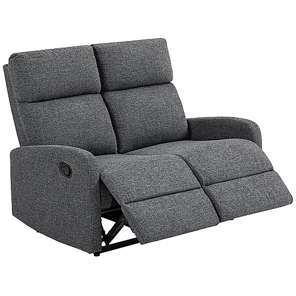 HOMCOM 2-Sitzer-Sofa aus Samt mit unabhängiger Neigung bis zu 145°, Moderne günstig online kaufen