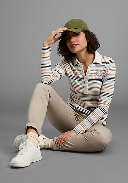 KangaROOS Poloshirt in Pastelltönen mit langer günstig online kaufen