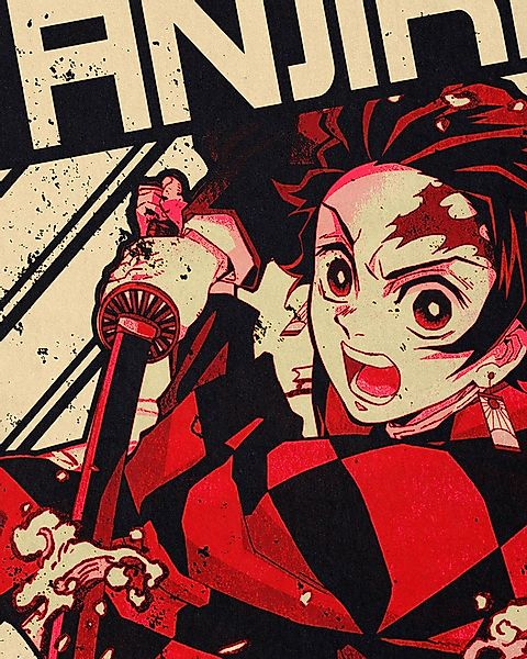 style3 T-Shirt Brave Tanjiro demon slayer japan manga günstig online kaufen