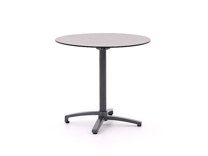 Bellagio Canzo Gartentisch klappbar ø 80 cm (h:73 cm) günstig online kaufen