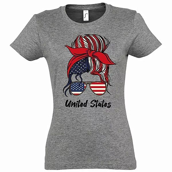 Youth Designz Print-Shirt United States Damen T-Shirt mit modischem print günstig online kaufen