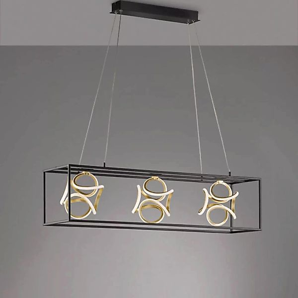 FISCHER & HONSEL LED-Hängeleuchte »Gesa«, 3 flammig, Leuchtmittel LED-Board günstig online kaufen