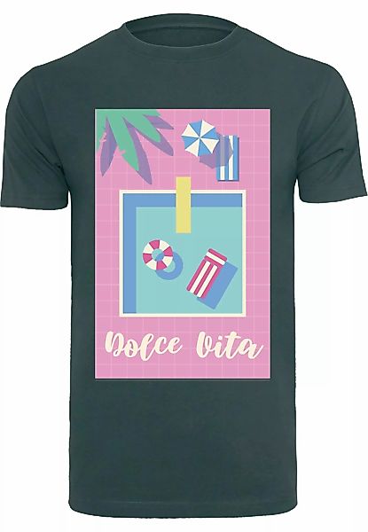 MisterTee T-Shirt "MisterTee Dolce Vita Tee" günstig online kaufen