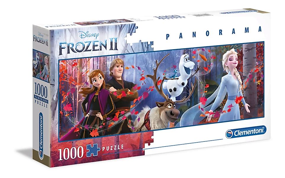 Clementoni 39544 - Disney Frozen 2 - 1000 Teile Puzzle - Panorama Puzzle günstig online kaufen