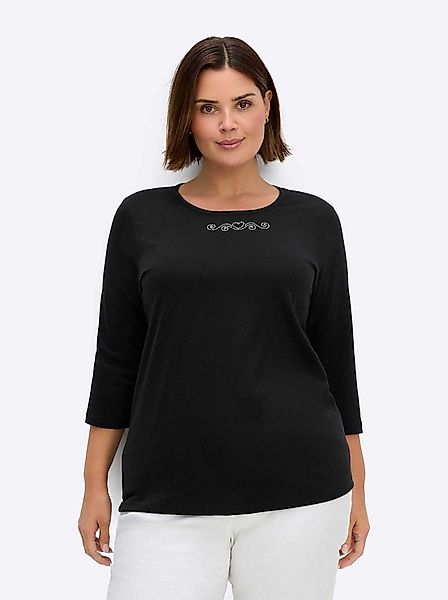 Sieh an! T-Shirt 3/4-Arm-Shirt 3/4-Arm günstig online kaufen