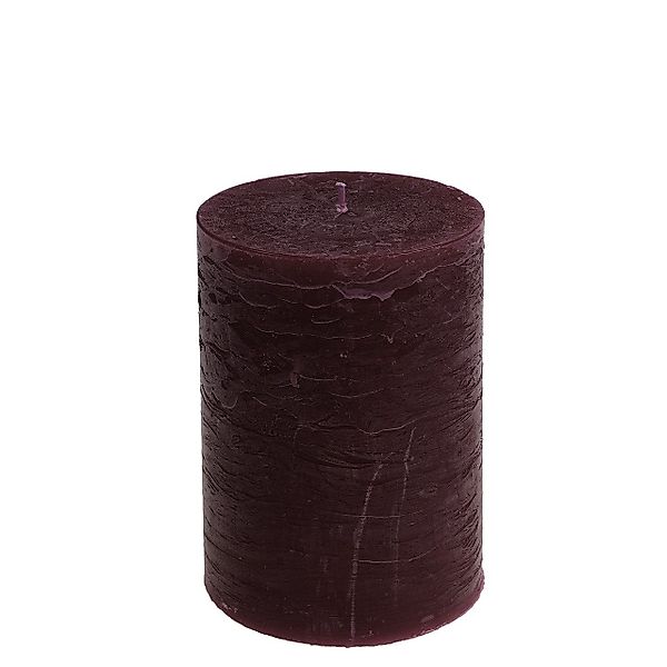 Viana Stumpenkerze Durchgefärbte Kerzen Burgund 85x120mm günstig online kaufen