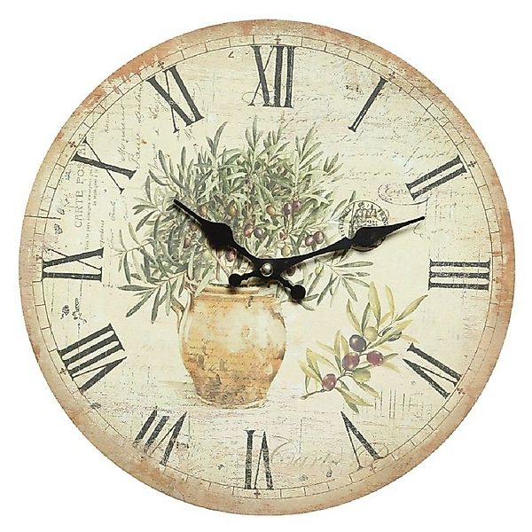 Linoows Uhr Wanduhr, Vintage Küchenuhr mit günstig online kaufen