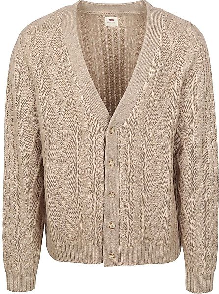 Levi's Original Cardigan Valencia Beige - Größe L günstig online kaufen