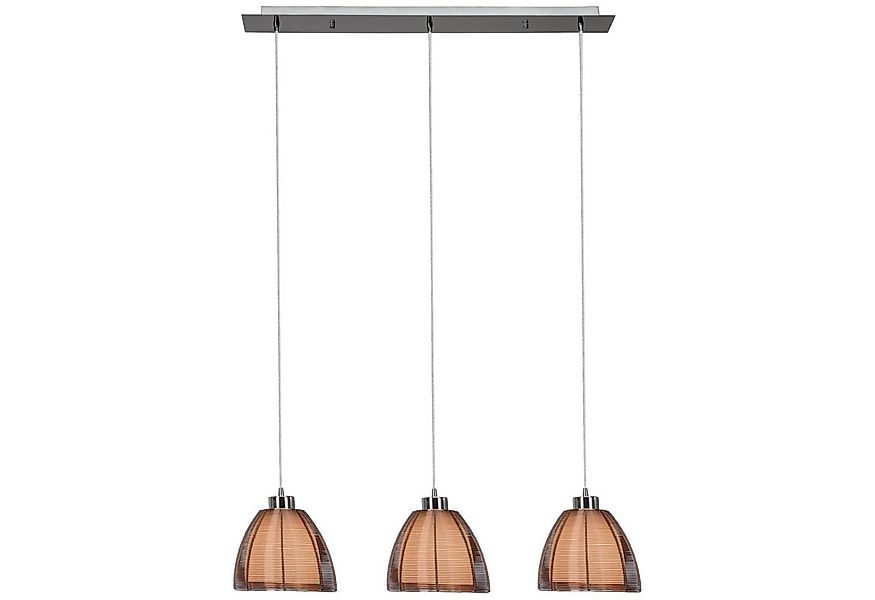 Brilliant Pendelleuchte Relax, ohne Leuchtmittel, Hängelampe 3flg günstig online kaufen