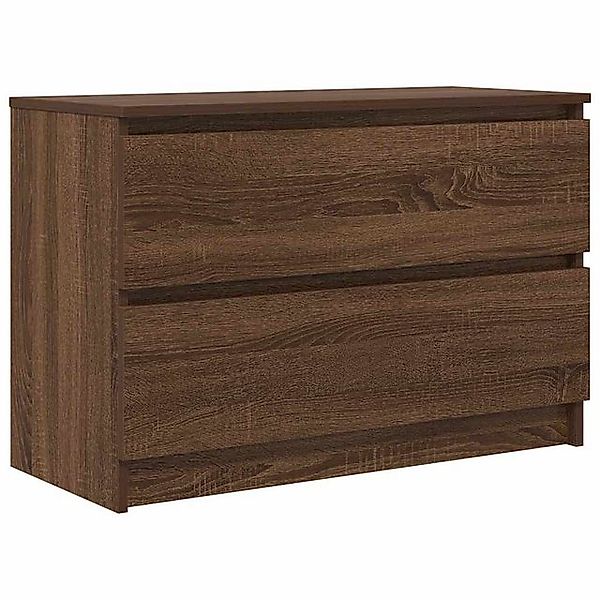 vidaXL TV-Schrank TV-Schrank Braun Eichen-Optik 80x35x54 cm Holzwerkstoff ( günstig online kaufen