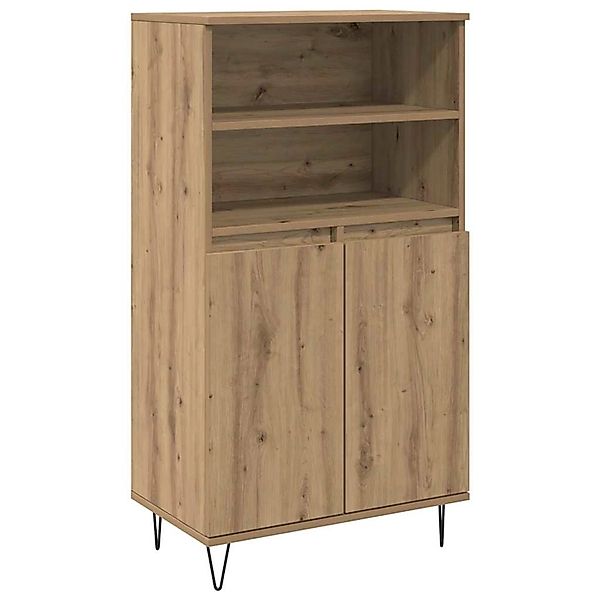 vidaXL Highboard Braun 60 x 36 x 110 cm Holzwerkstoff 879620 günstig online kaufen