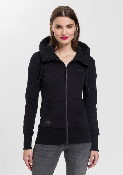 Ragwear Sweatjacke "NESKA ZIP O" mit extra breiten Bündchen günstig online kaufen