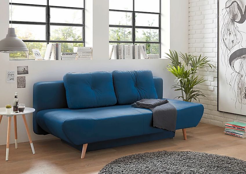 Home affaire Schlafsofa "Segmon" einfach in ein bequemes Bett umwandeln, in günstig online kaufen