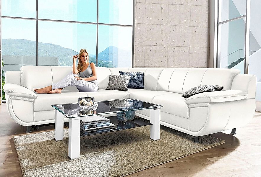TRENDMANUFAKTUR Ecksofa Rondo wahlweise mit Schlaffunktion, günstig online kaufen