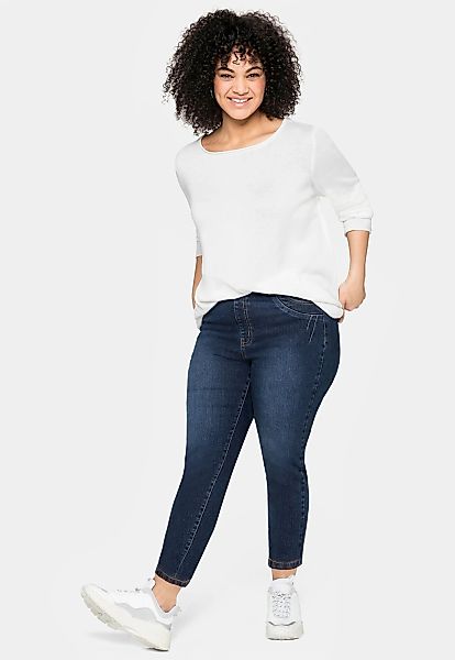 Sheego Stretch-Jeans 1 Stk. tlg. günstig online kaufen