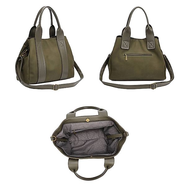 ITALYSHOP24 Schultertasche DAMEN TASCHE Shopper Handtasche günstig online kaufen