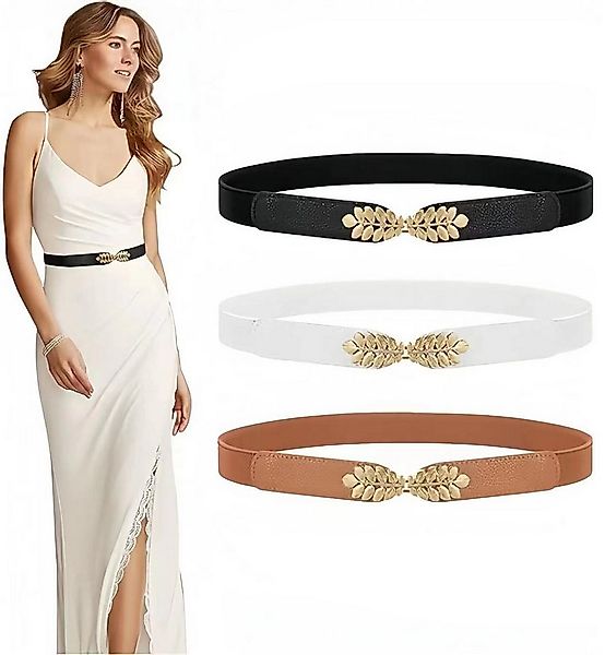 Coonoor Taillengürtel 3 Stücke Elastischer Taillengürtel für Damen Vintage günstig online kaufen