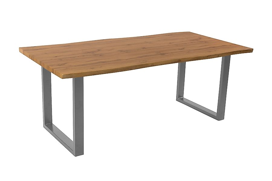 Loreno® Esstisch Josy, Holz Wildeiche-Optik, Baumkante, günstig online kaufen