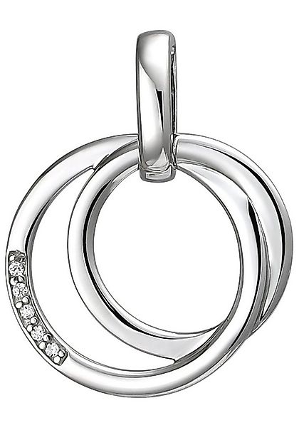 JOBO Kettenanhänger Anhänger mit 5 Zirkonia, 925 Silber günstig online kaufen