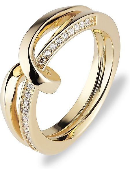 JETTE Silberring, Zirkonia, synthetisch günstig online kaufen