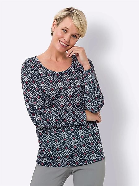 Classic Basics Langarmshirt "Rundhals-Shirt" 1 Stk. tlg. günstig online kaufen