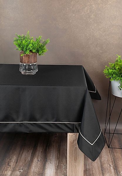 Eurofirany Tischdecke Festliches, weißes Tischtuch, elegante günstig online kaufen