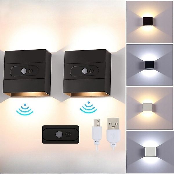 LETGOSPT LED Wandleuchte Wandleuchte LED Innen günstig online kaufen