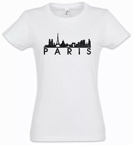 Urban Backwoods Print-Shirt Skyline Paris Damen T-Shirt Stadt City Ville Ei günstig online kaufen