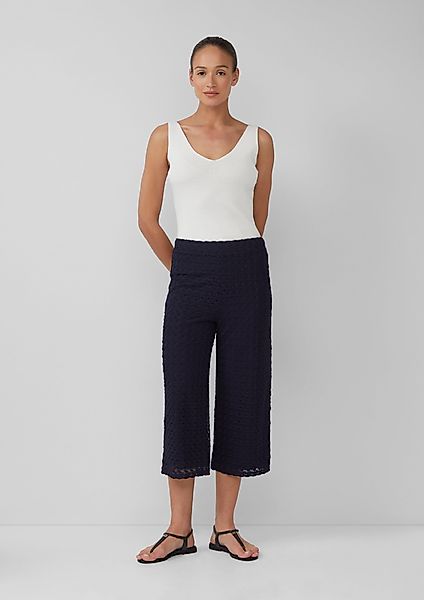 s.Oliver BLACK LABEL 7/8-Hose Culotte aus günstig online kaufen