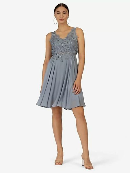 Kraimod Cocktailkleid aus Chiffon, Mesh und Spitze günstig online kaufen