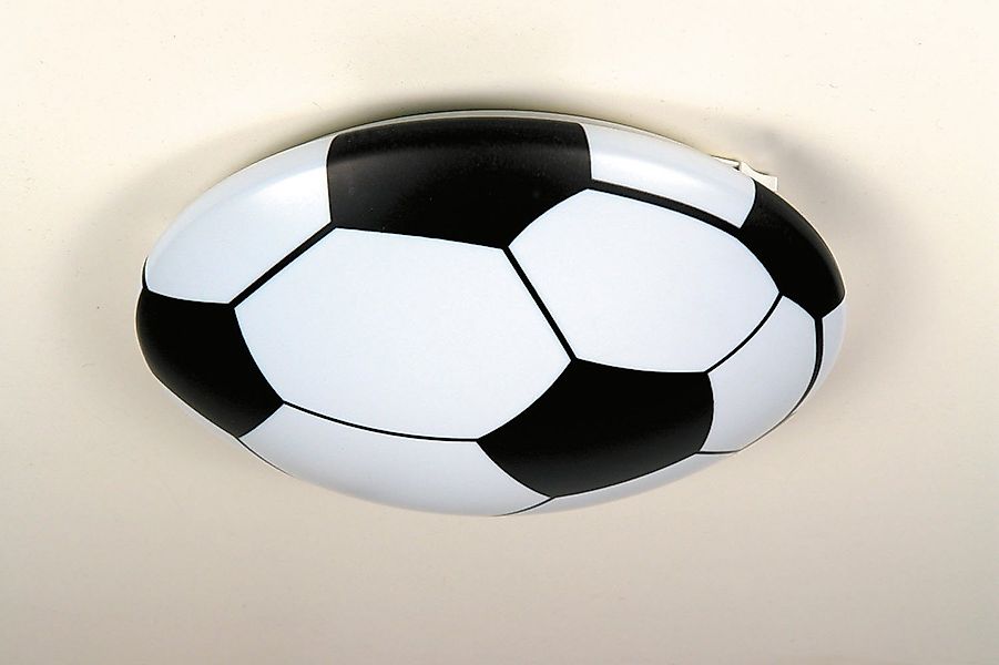 niermann Deckenleuchte Fußball, ohne Leuchtmittel, Deckenschale günstig online kaufen