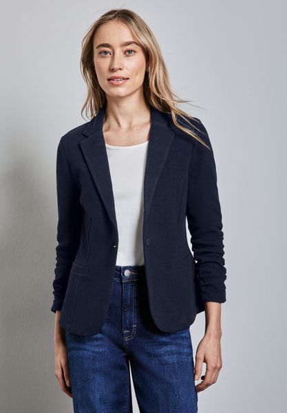 STREET ONE Kurzblazer in Unifarbe günstig online kaufen