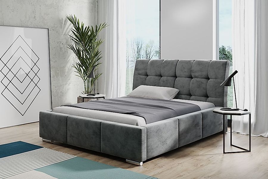 thematys Polsterbett Bettkasten + Lattenrost Stauraumbett 140x200 160x200 1 günstig online kaufen