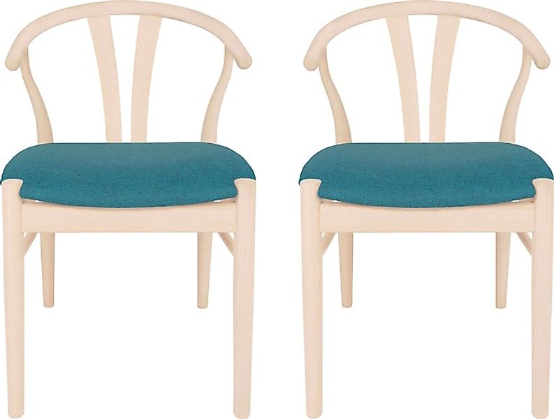 Hammel Furniture Holzstuhl »Findahl by Hammel Frida«, (Set), 2 St., Stoff, günstig online kaufen