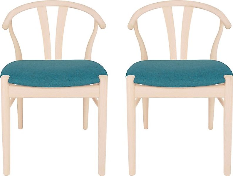 Hammel Furniture Holzstuhl "Findahl by Hammel Frida", (Set), 2 St., Stoff, günstig online kaufen