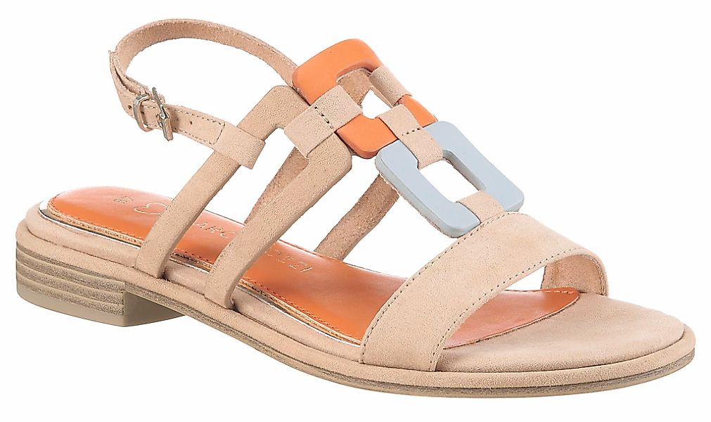 MARCO TOZZI Sandalette, Blockabsatz, Riemchensandale mit Feel Me-Ausstattun günstig online kaufen