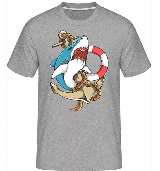 Shark and Anchor · Shirtinator Männer T-Shirt günstig online kaufen