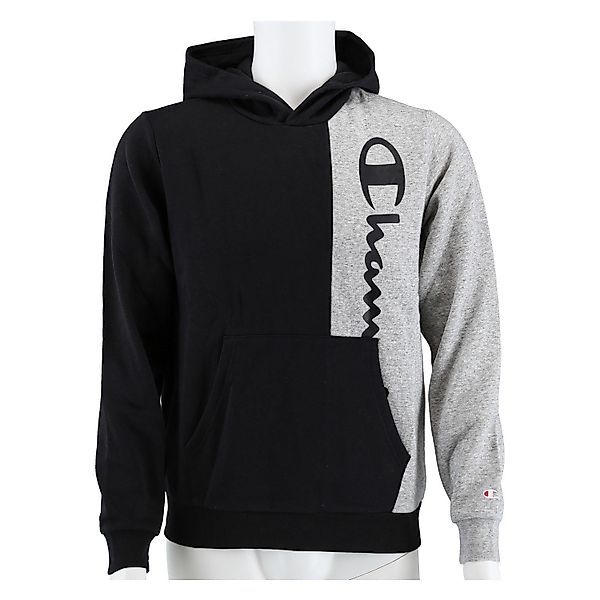 Champion Kapuzenpullover (Hoodie) Color Block schwarz/grau günstig online kaufen