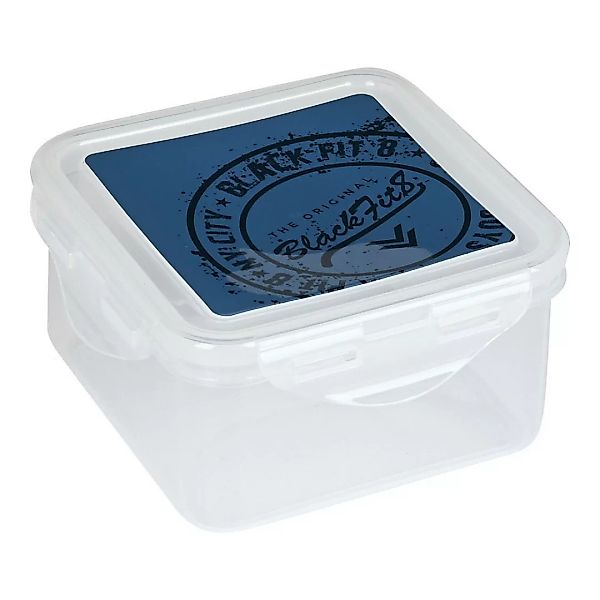 Lunchbox Blackfit8 Stamp Polyurethan Blau (13 X 7.5 X 13 Cm) günstig online kaufen