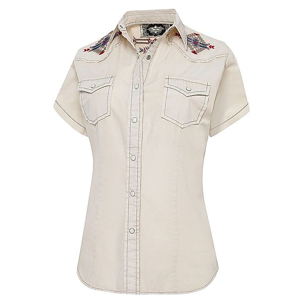 Stars & Stripes Kurzarmbluse Westernbluse Betty günstig online kaufen
