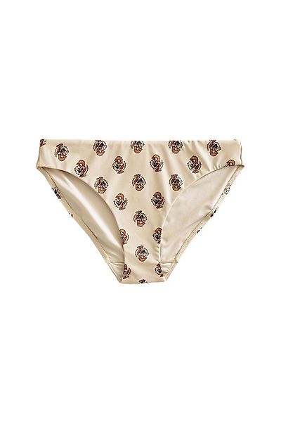 Next Bikini-Hose Bikinihose mit Kräuselkanten und hohem Beinschnitt (1-St) günstig online kaufen