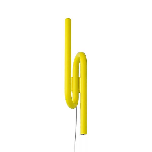Foscarini Tobia LED-Wandleuchte mit Kabel gelb günstig online kaufen