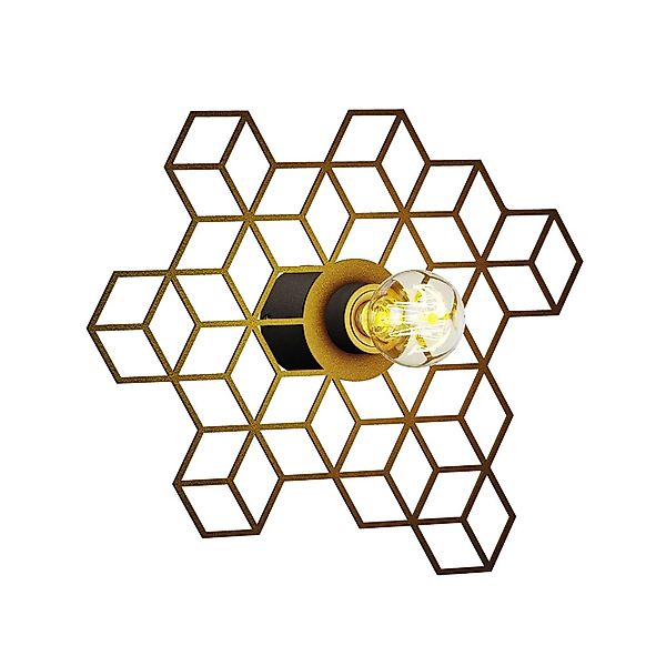 Lucande Wandleuchte Wandlampe Innen Alexaru 9639246 Design Modern in Schwar günstig online kaufen