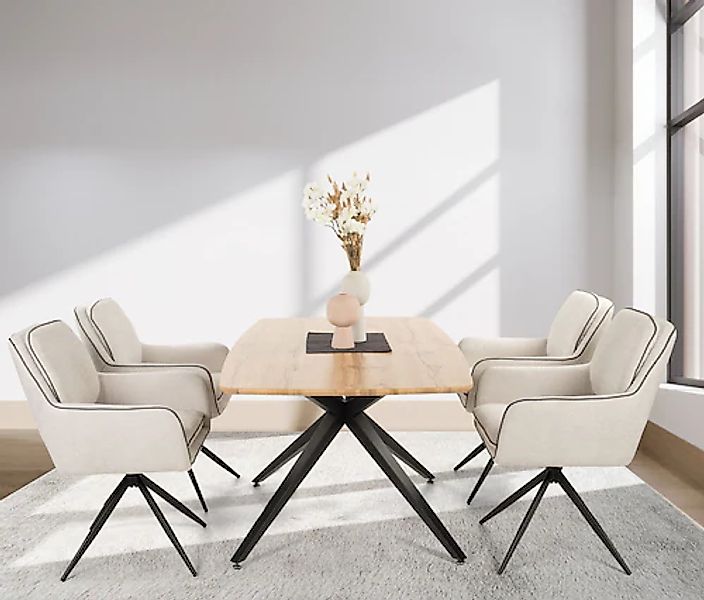 Duo Collection Essgruppe »Emira und Esra«, (Set, 5 tlg.), massives Metalges günstig online kaufen