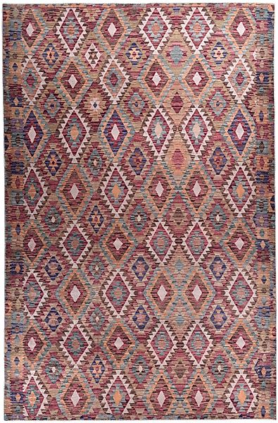 Gino Falcone Teppich »Cecilia 27593«, rechteckig, 3 mm Höhe, Flachgewebe, b günstig online kaufen
