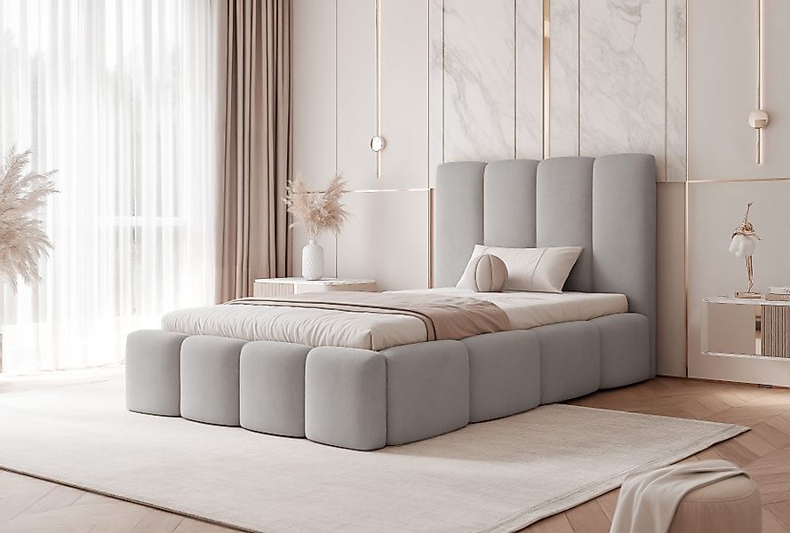 yourhouse24 Polsterbett Maro Doppelbett Bettgestell Lattenrost günstig online kaufen
