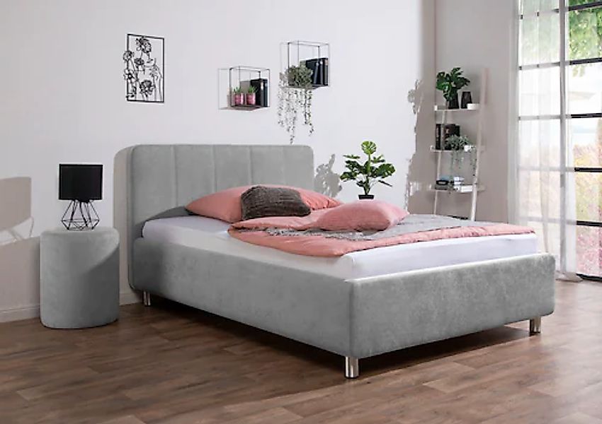Maintal Polsterbett »Wiesenblick, in Samt &Struktur erhältlich« mit Bettkas günstig online kaufen
