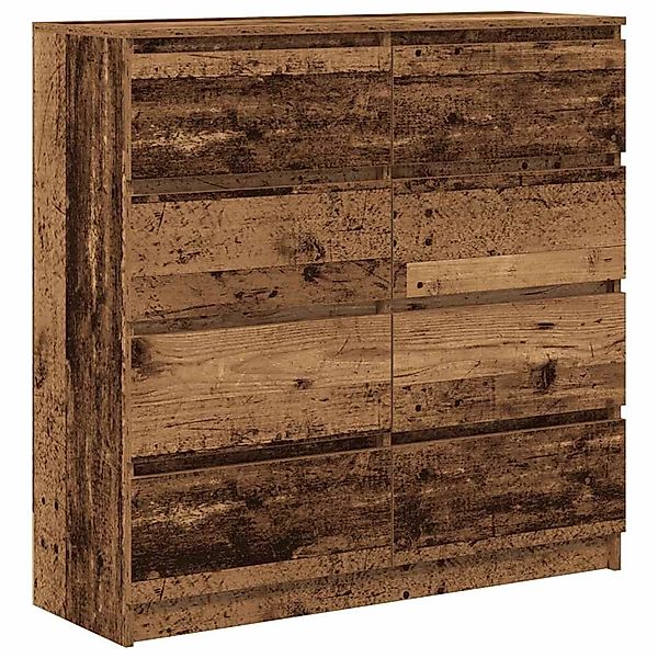 vidaXL Sideboard Altholz-Optik 100x35x99 cm Holzwerkstoff 3328496 günstig online kaufen
