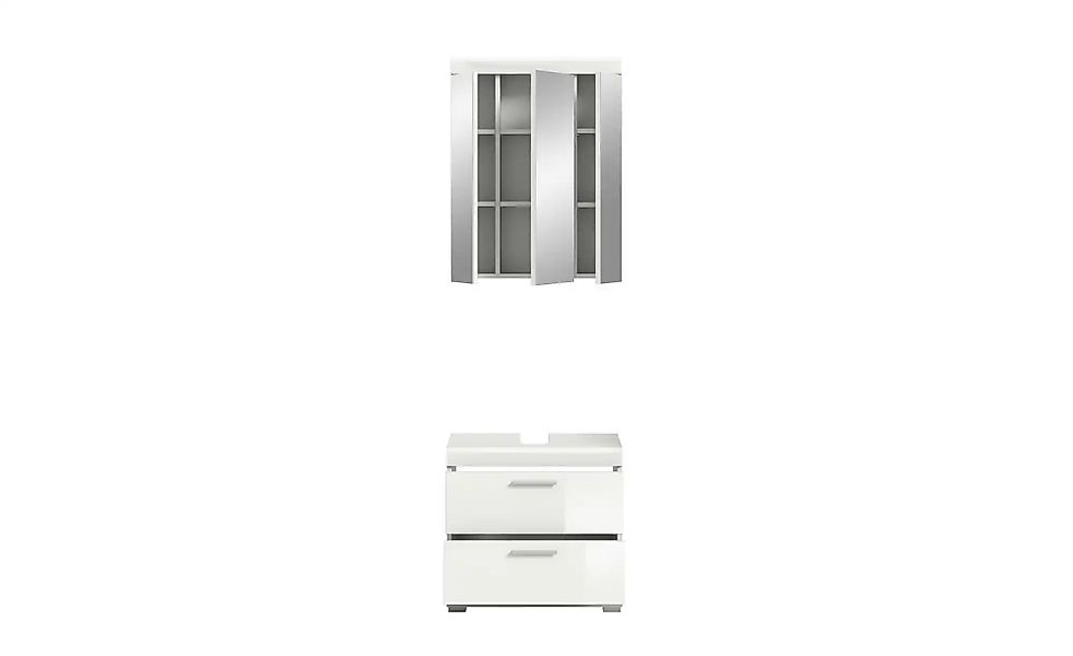 Badmöbel-Set SCHLOONSEE  2 tlg.  bestehend aus: Waschbeckenunterschrank  Sp günstig online kaufen